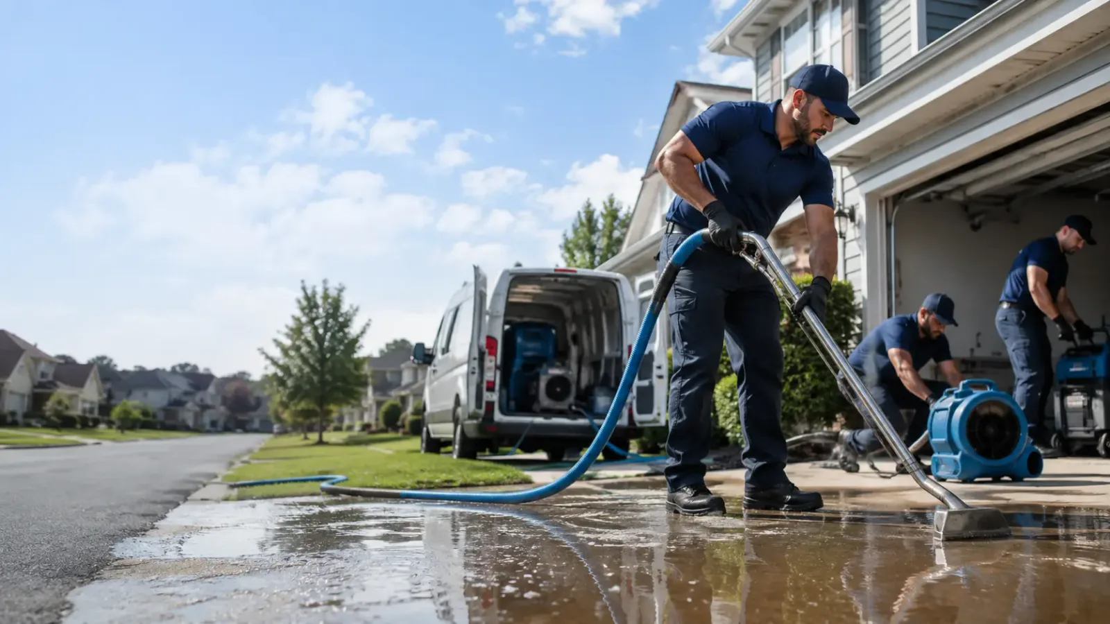 Flood Damage Restoration in Pfafftown, NC